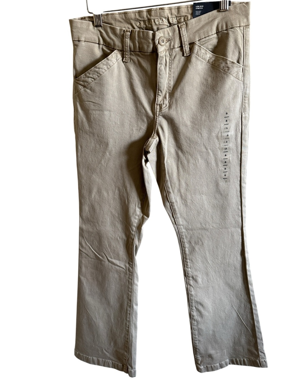 American Eagle kick boot low rise stretch new with tag size 6 short